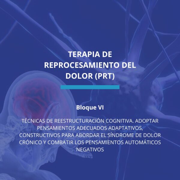 Terapia de Reprocesamiento del Dolor (PRT): Bloque VI